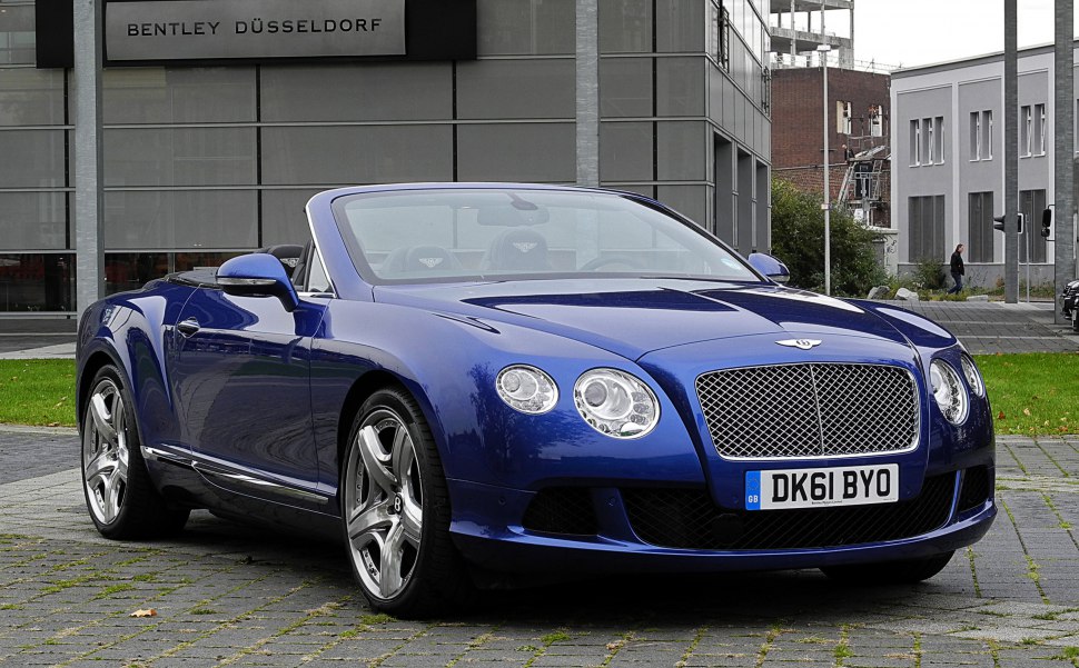 Bentley Continental GT II Convertible Speed 6 0 W12 616 Hp 